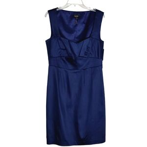 Laundry by Shelli Segal Women Royal Blue‎ Dress Size 12 Sleeveless Lined